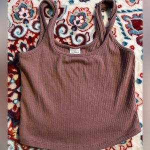 cropped tank top size medium !